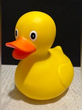 Jumbo Toysmith Yellow Rubber Duck-Large Oversized Classic Bath Toy 9”